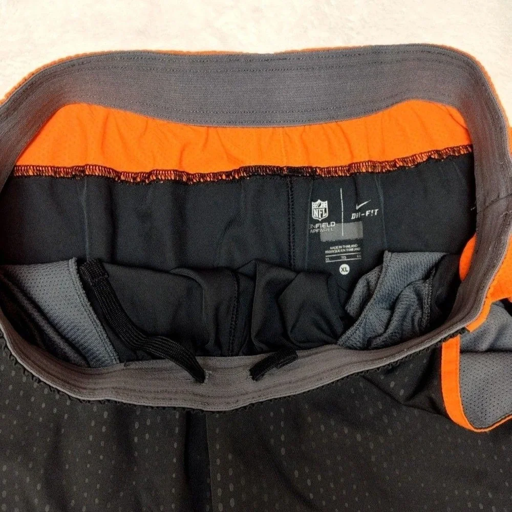 Cincinnati Bengals Nike Shorts Mens XL Black 12
